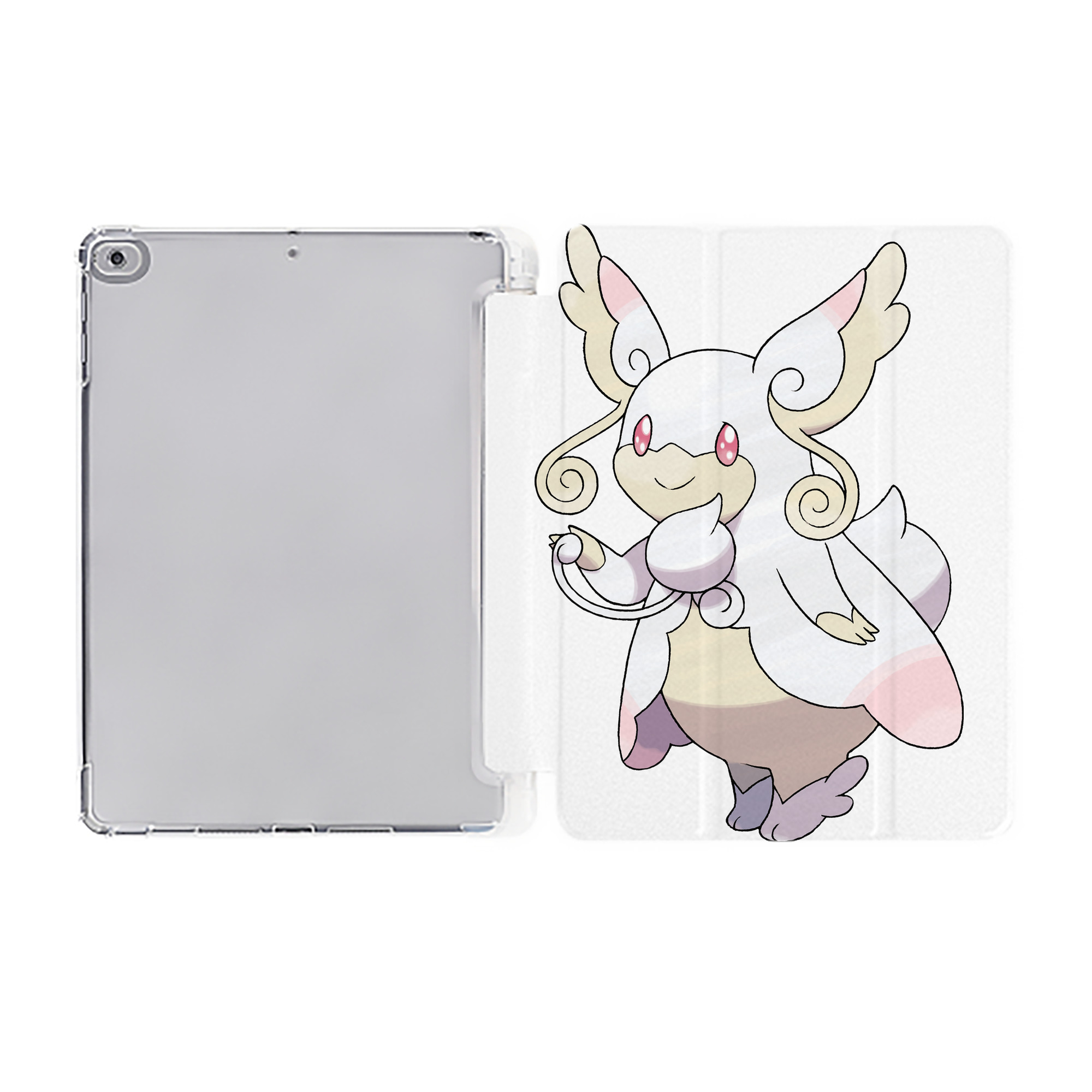 （画像用） ポケットモンスター Pokémon IPad ケース ペン収納付き 三つ折りスタンド PUレザー×シリコン 対応機種9.5/10.5/10.9インチ